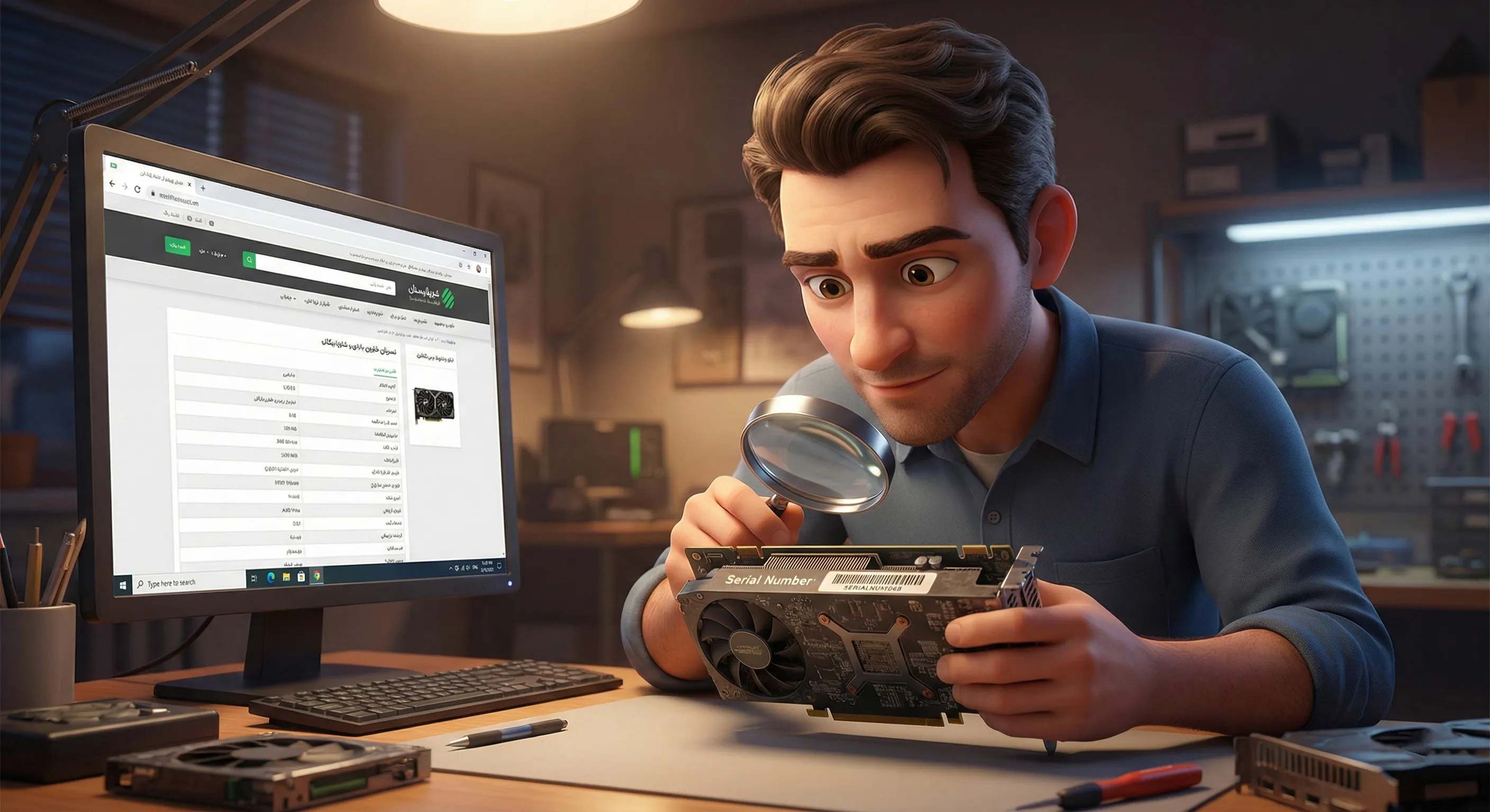 قطعات استوک تست شده