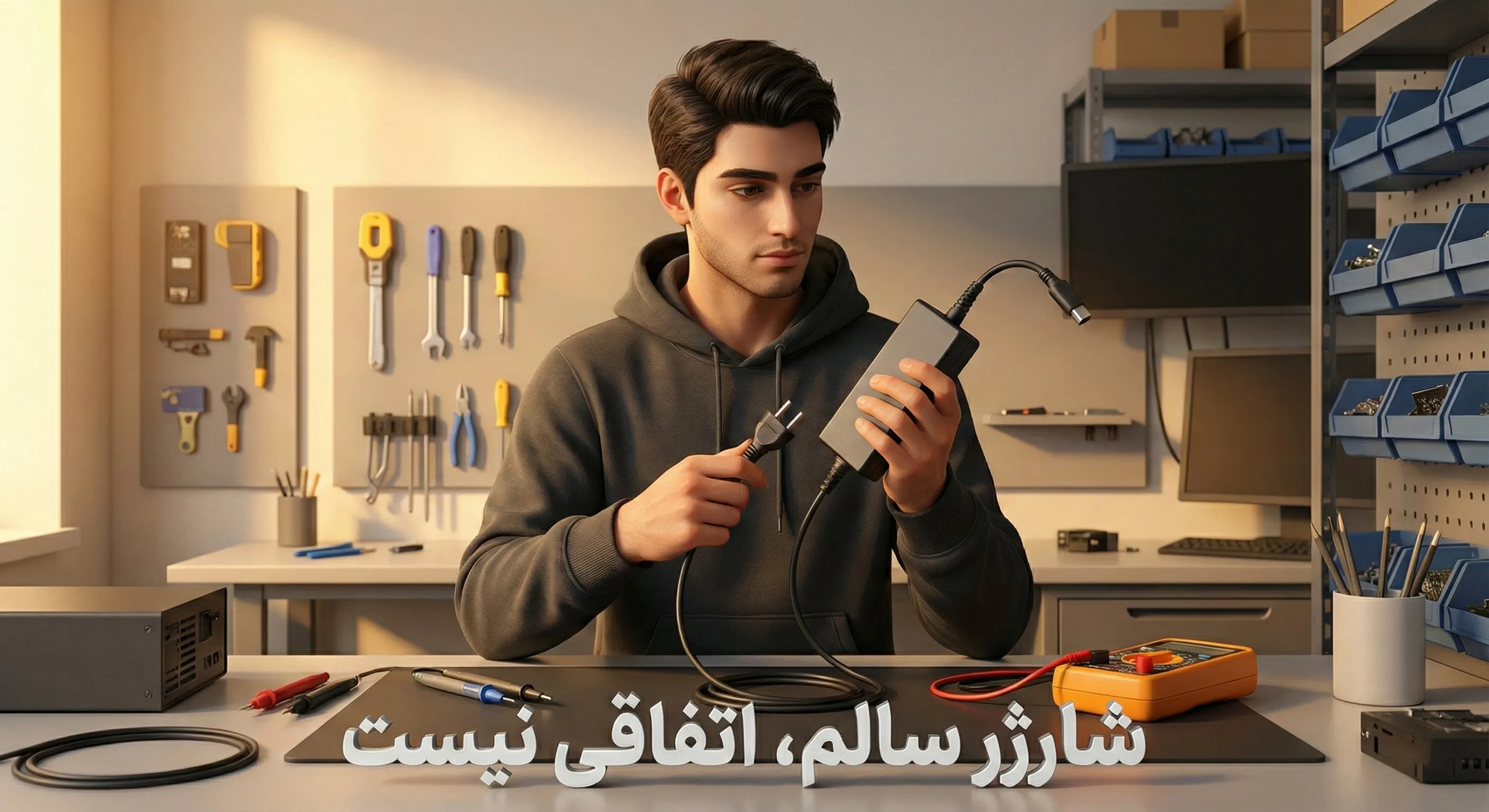 شارژر سالم استوک