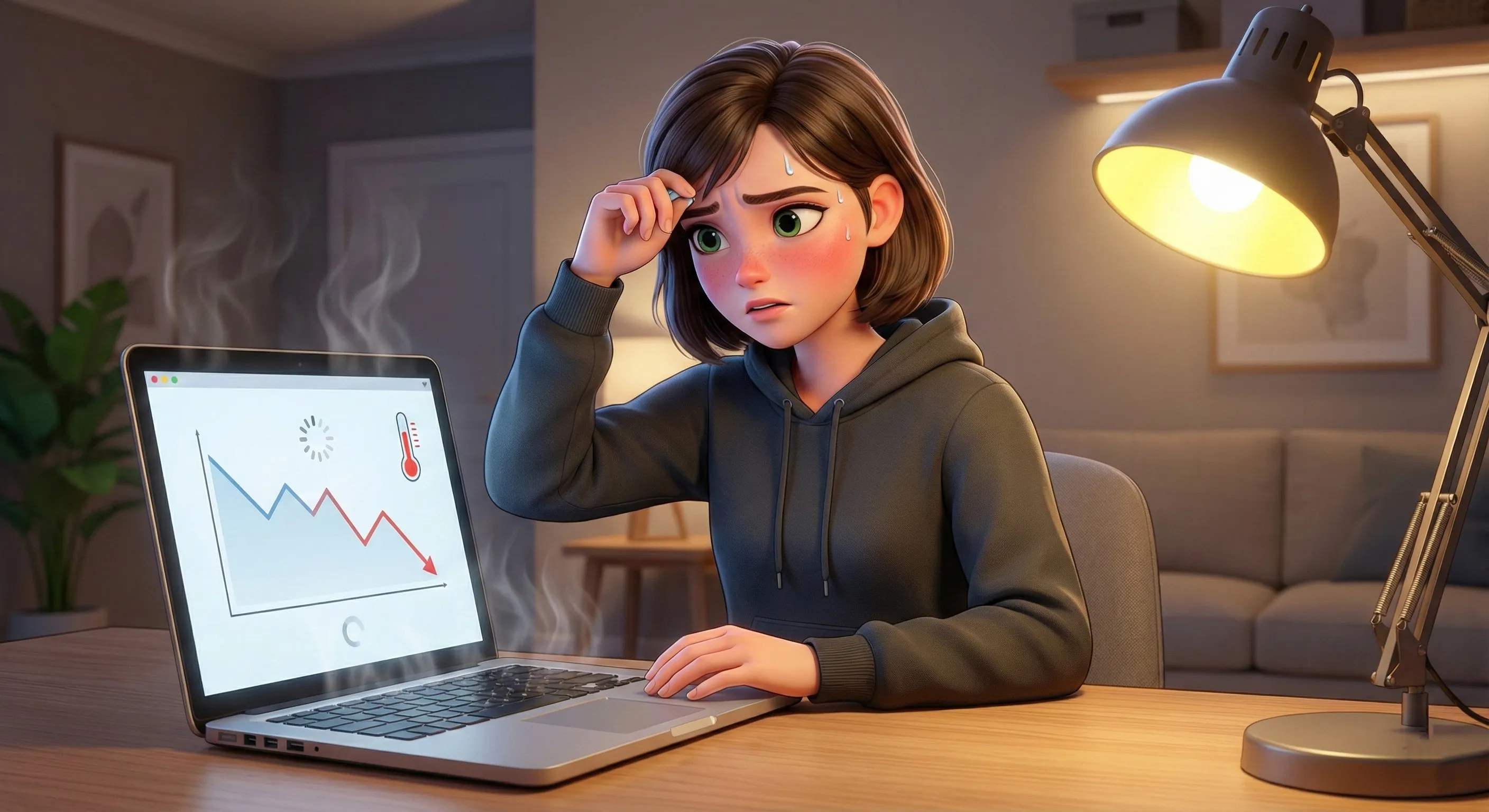 افت عملکرد لپ تاپ