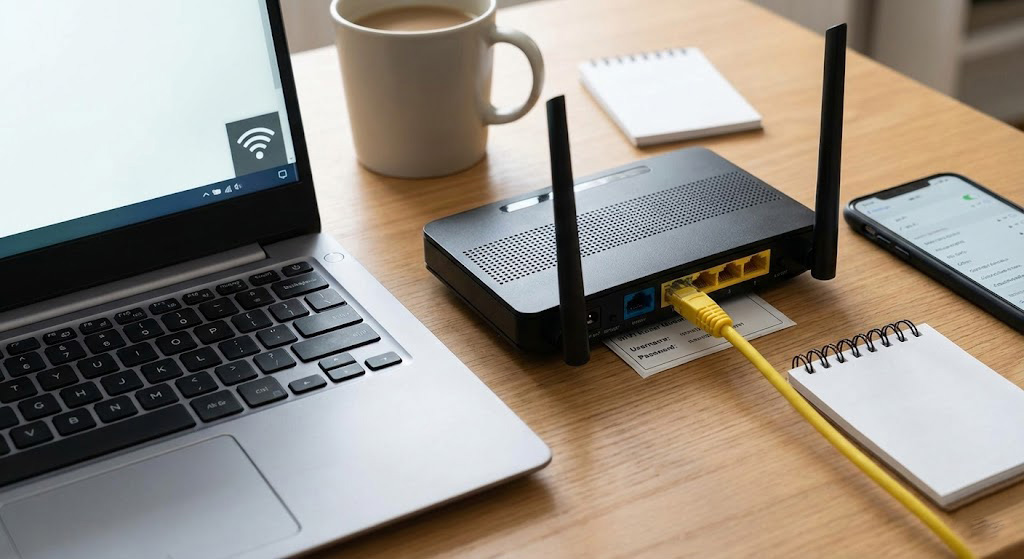 آموزش تغییر رمز وای‌ فای مودم اینترنت (مرحله‌ به‌ مرحله برای همه مودم‌ ها)