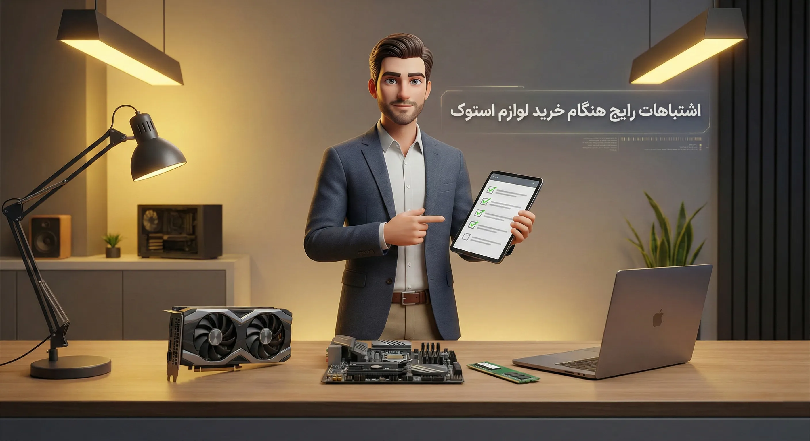 اشتباهات رایج هنگام خرید لوازم استوک